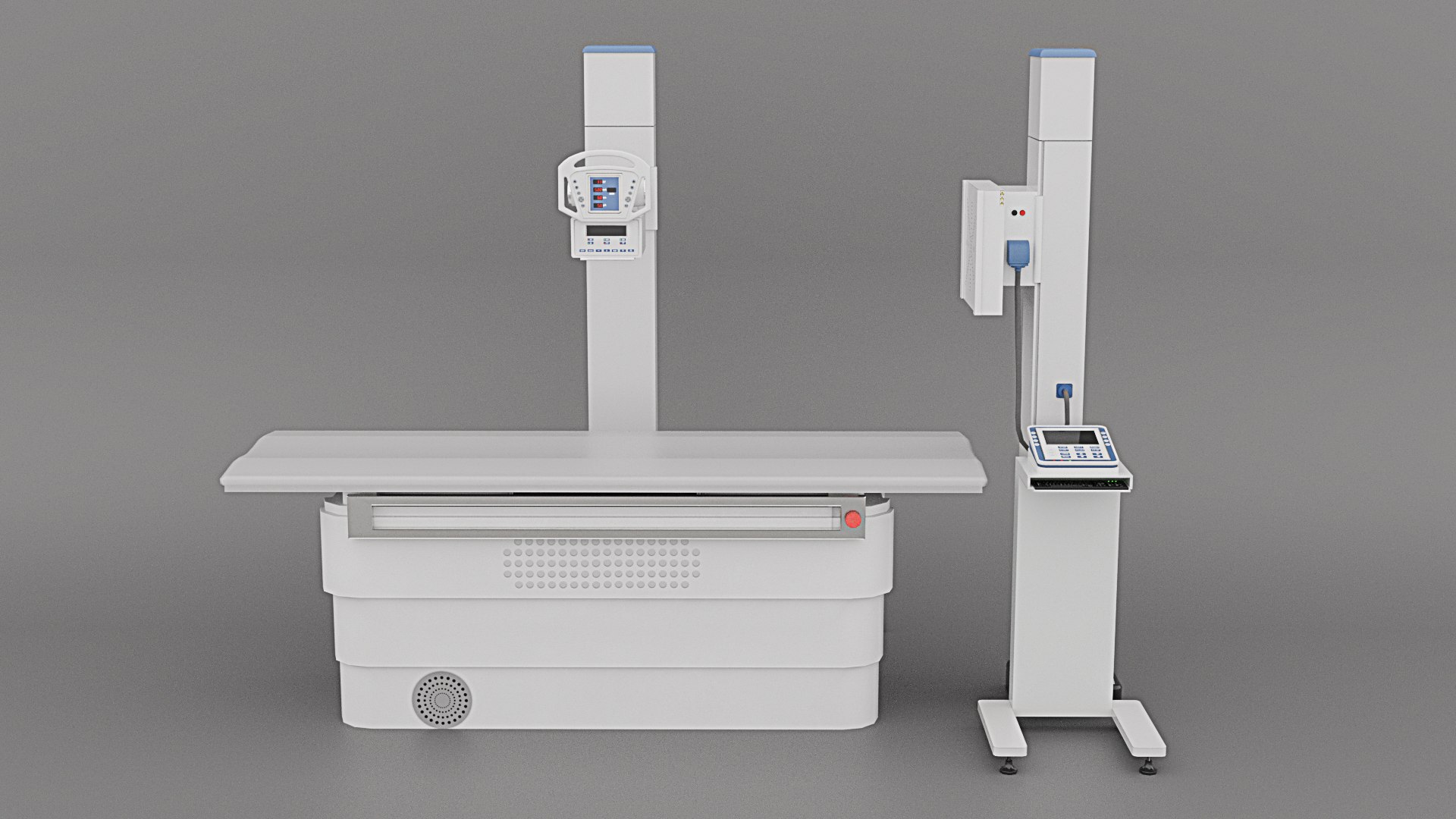 Digital Radiography X-ray Machine 3D Model - TurboSquid 2395645