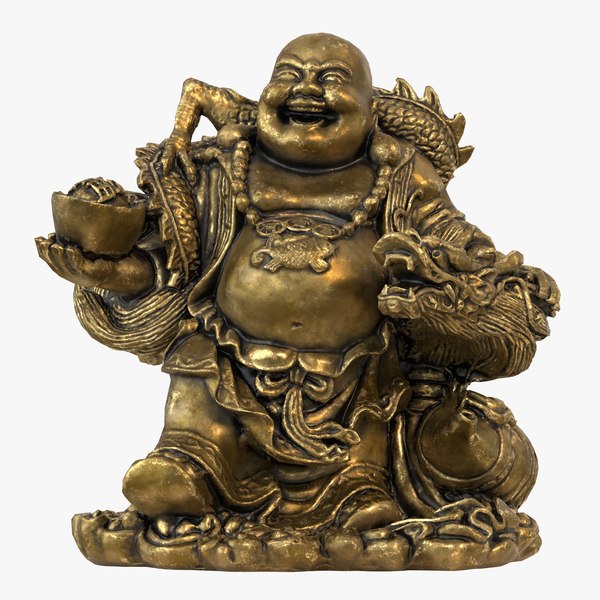 budai laughing buddha 3D model