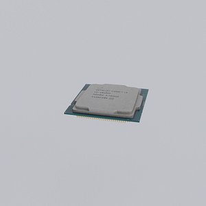 3D Processer model