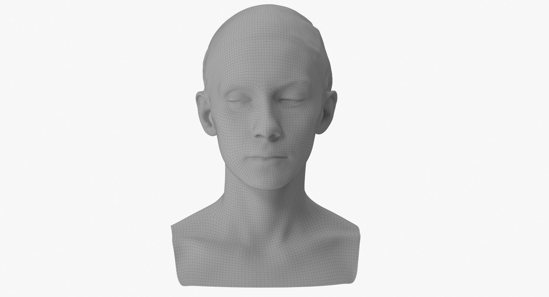 Athena human head eyes 3D model TurboSquid 1673011