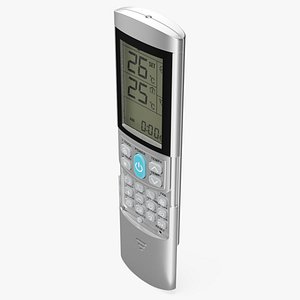 Universal Air Conditioner Remote Control Silver