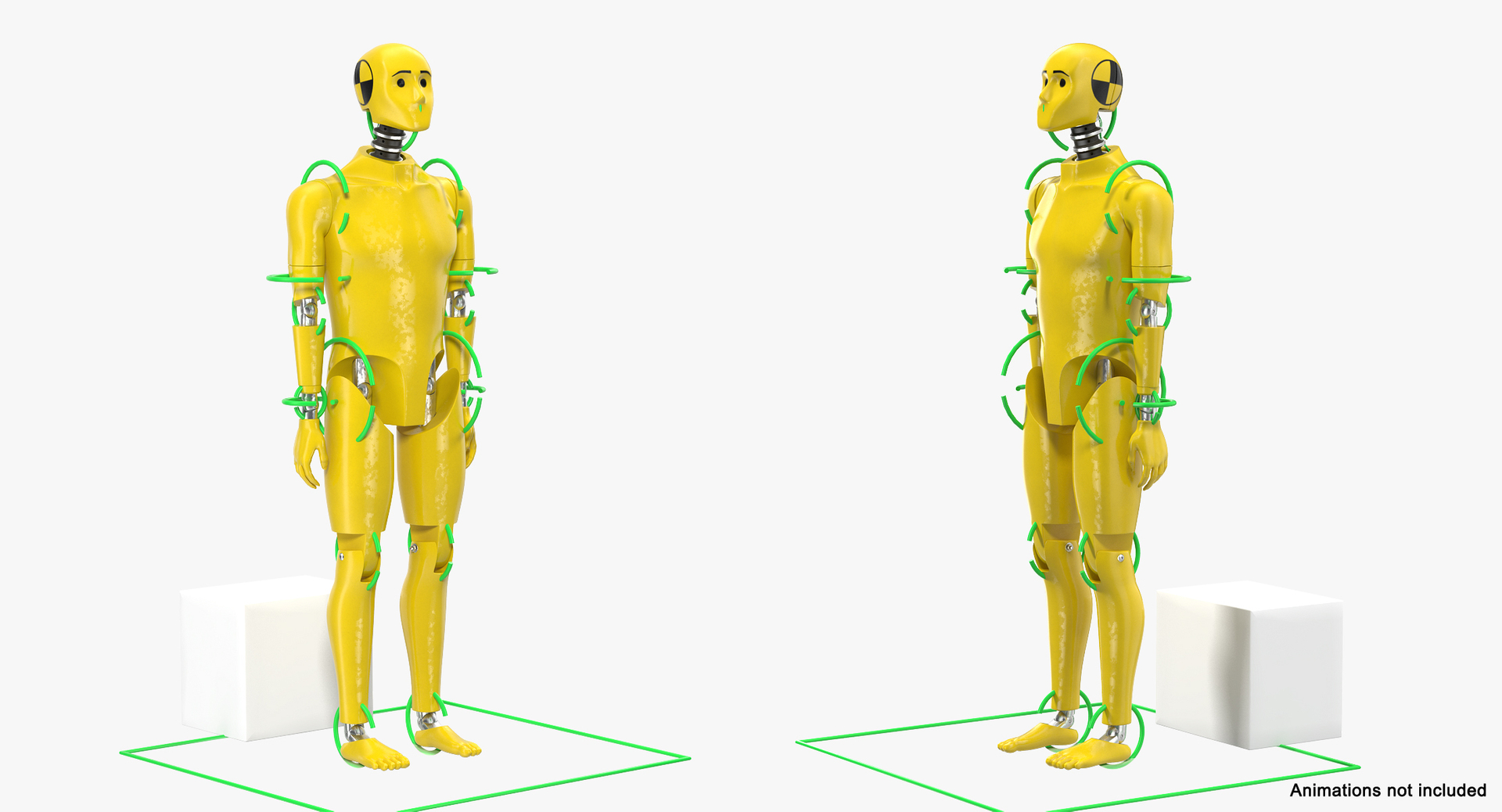 3D Model Crash Test Dummy Rigged - TurboSquid 1360051