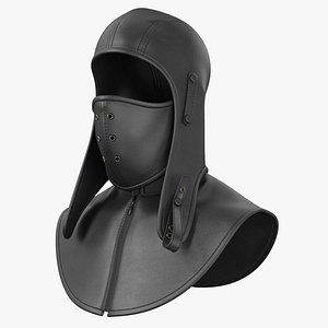 Helmet Leather PBR 3D
