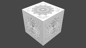 mandala box 3D model
