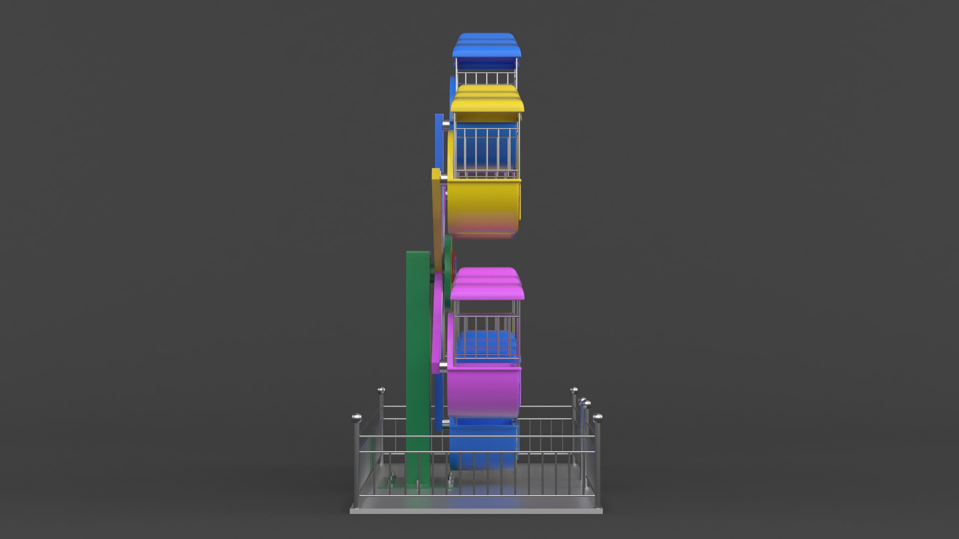 3D Carousel Model - TurboSquid 1983711