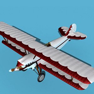 Travelair 2000 V09 3D model