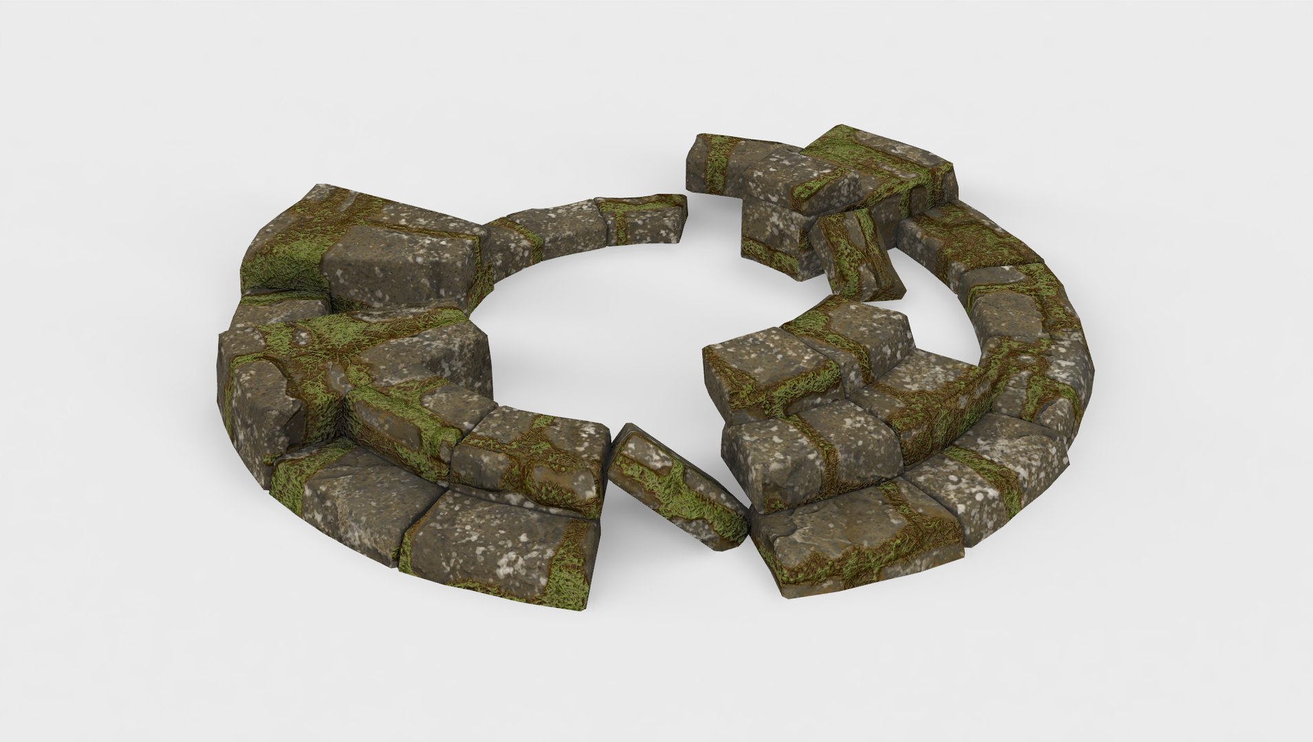 Stone Base 03 Model - TurboSquid 2372207