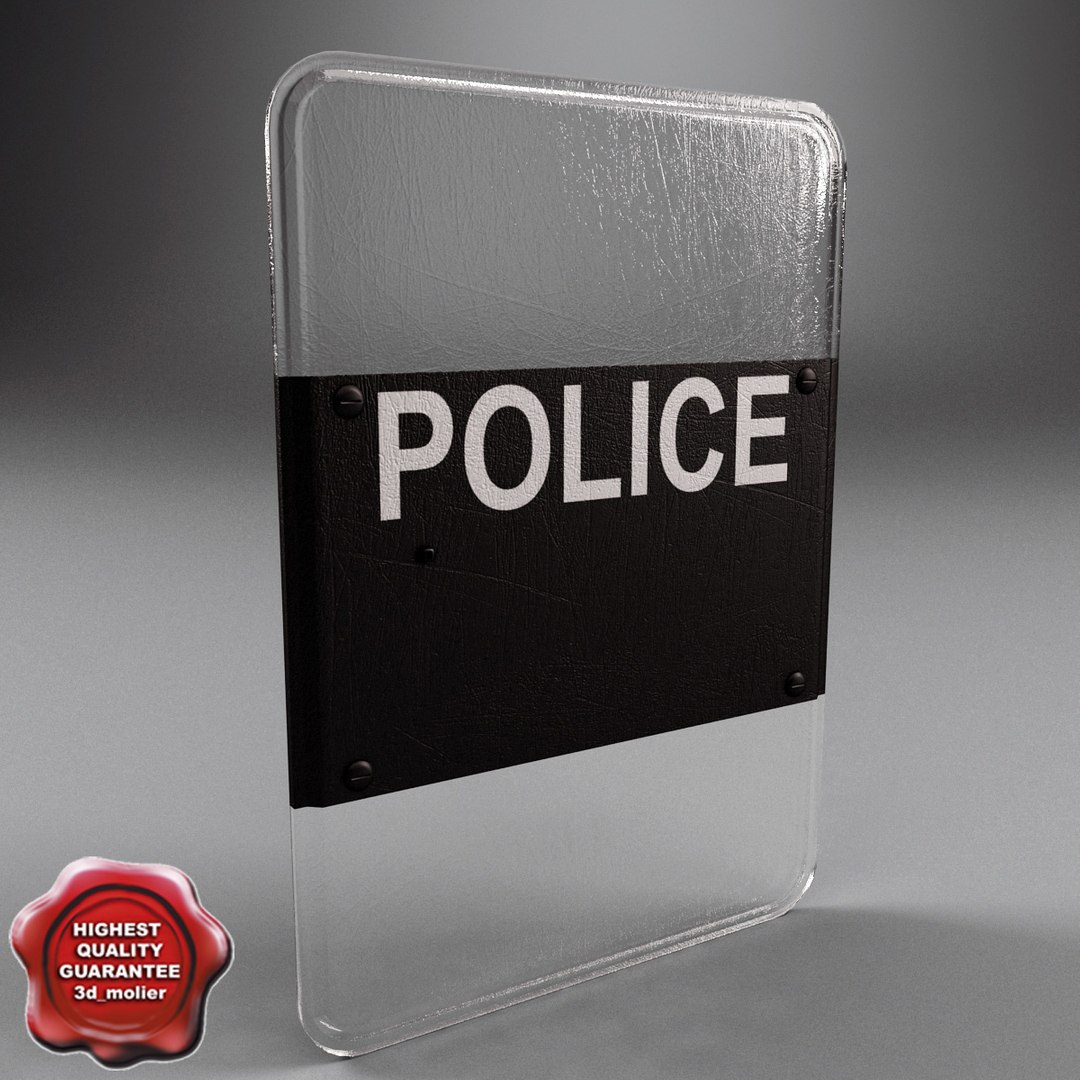 3ds Max Riot Shield V3