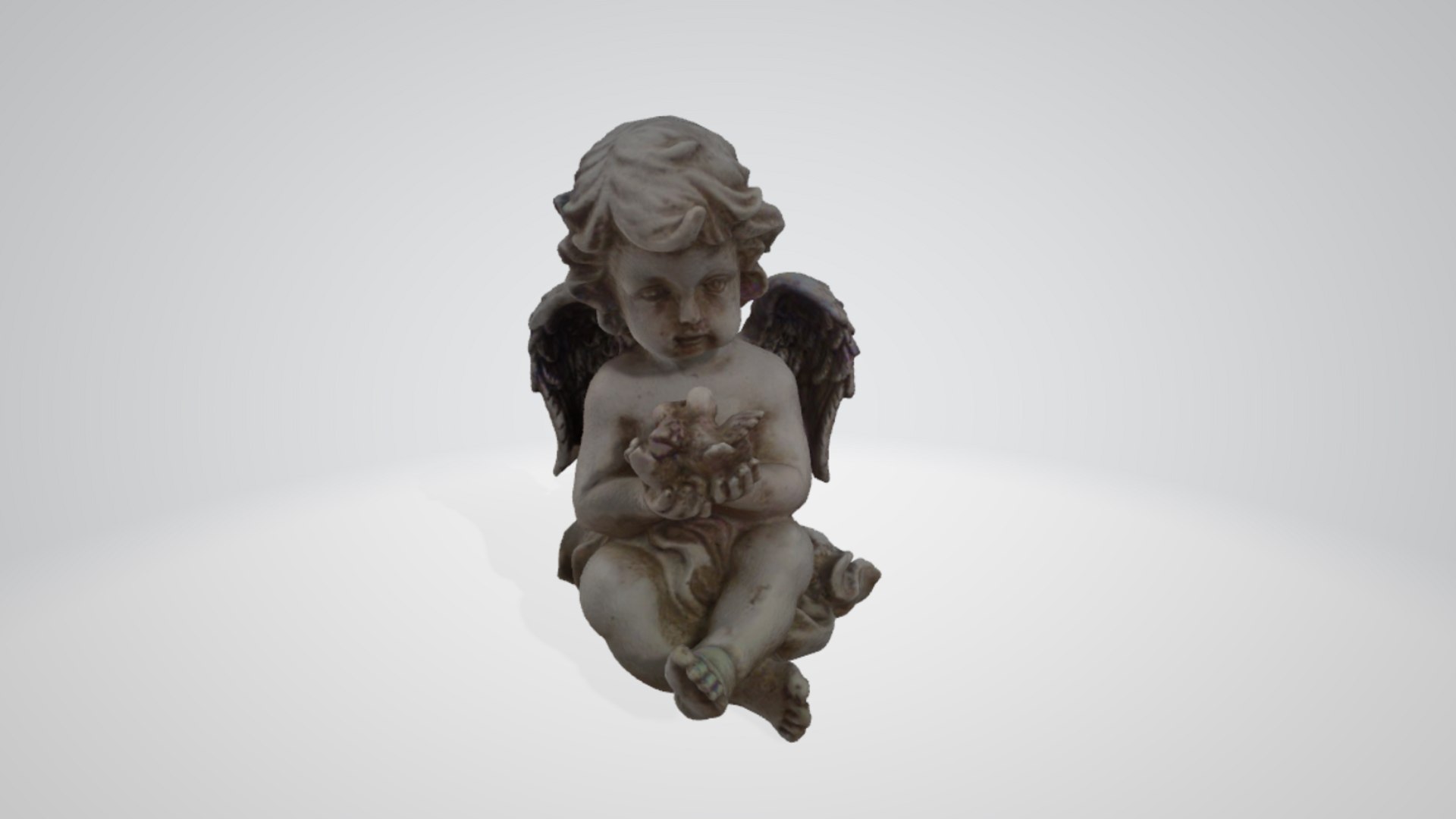 3D Angel Pendant Statue 3D Scan - TurboSquid 2279446