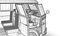 Volkswagen T1 Combi 1950 HQ Modelo 3d