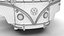 Volkswagen T1 Combi 1950 HQ Modelo 3d