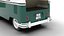 Volkswagen T1 Combi 1950 HQ Modelo 3d