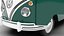 Volkswagen T1 Combi 1950 HQ Modelo 3d