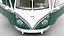 Volkswagen T1 Combi 1950 HQ Modelo 3d