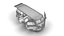 Volkswagen T1 Combi 1950 HQ Modelo 3d