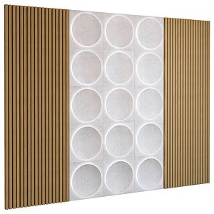 Wall Panel Set 254 3D