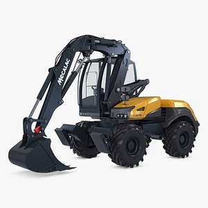 Mecalac 12MTX Excavator 2021-2025 M 1 3D