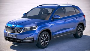 3D skoda kamiq cn model