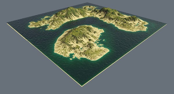 3D terrain ready model - TurboSquid 1201183