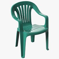 Plastic Chair Green