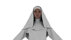 Realistic nun sister