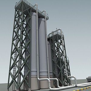 Refinery 3D Models for Download | TurboSquid
