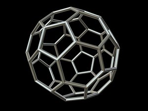maya 0001 8-grid truncated icosahedron