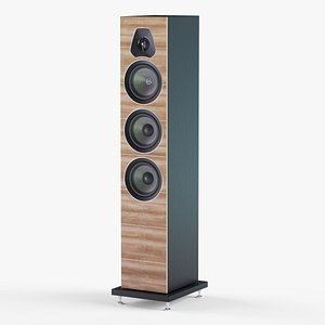 Sonus faber Lumina 3 Satin Walnut 3D model
