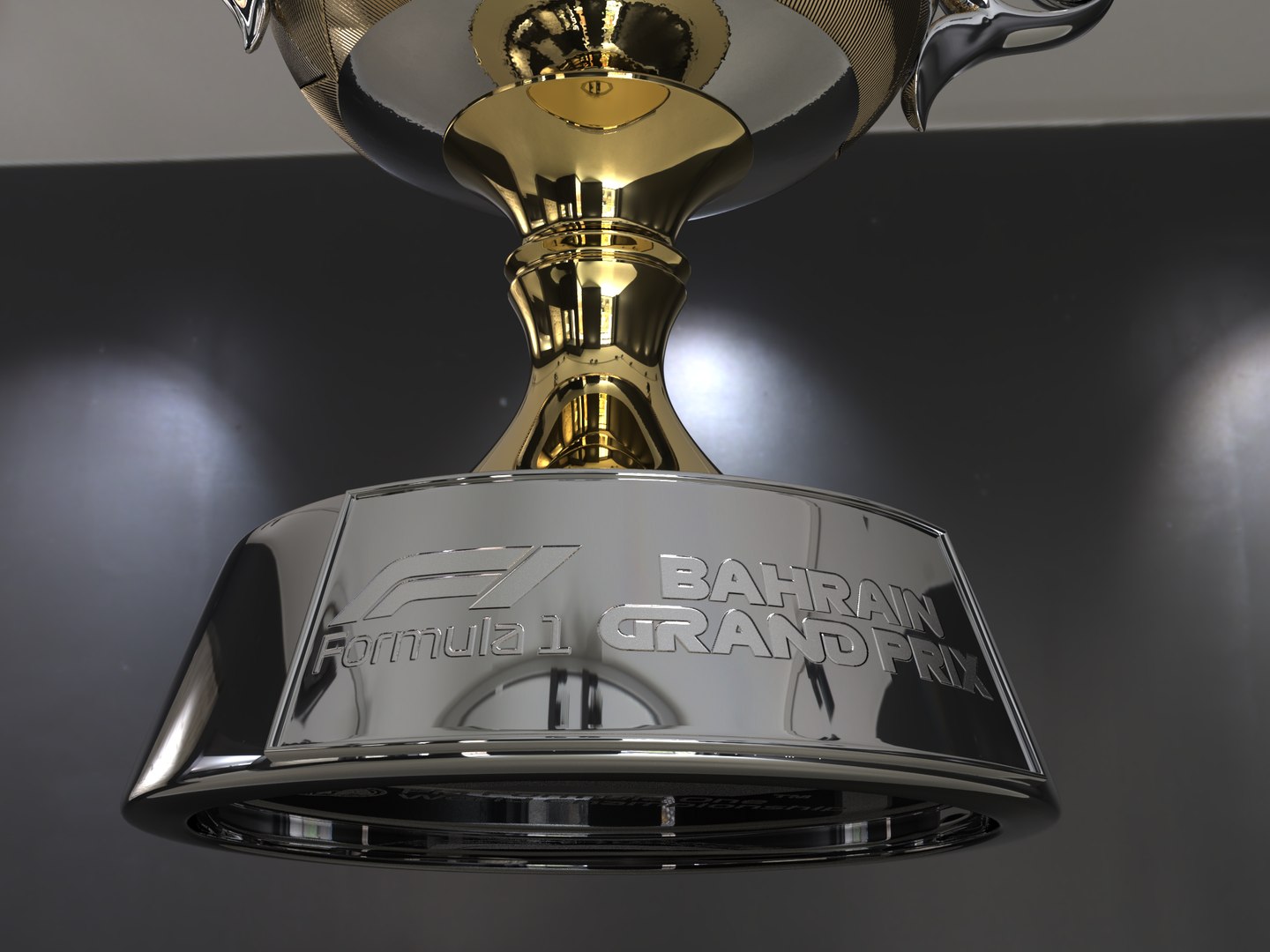 3D F1 Bahrain GP Award Trophy - TurboSquid 2524456
