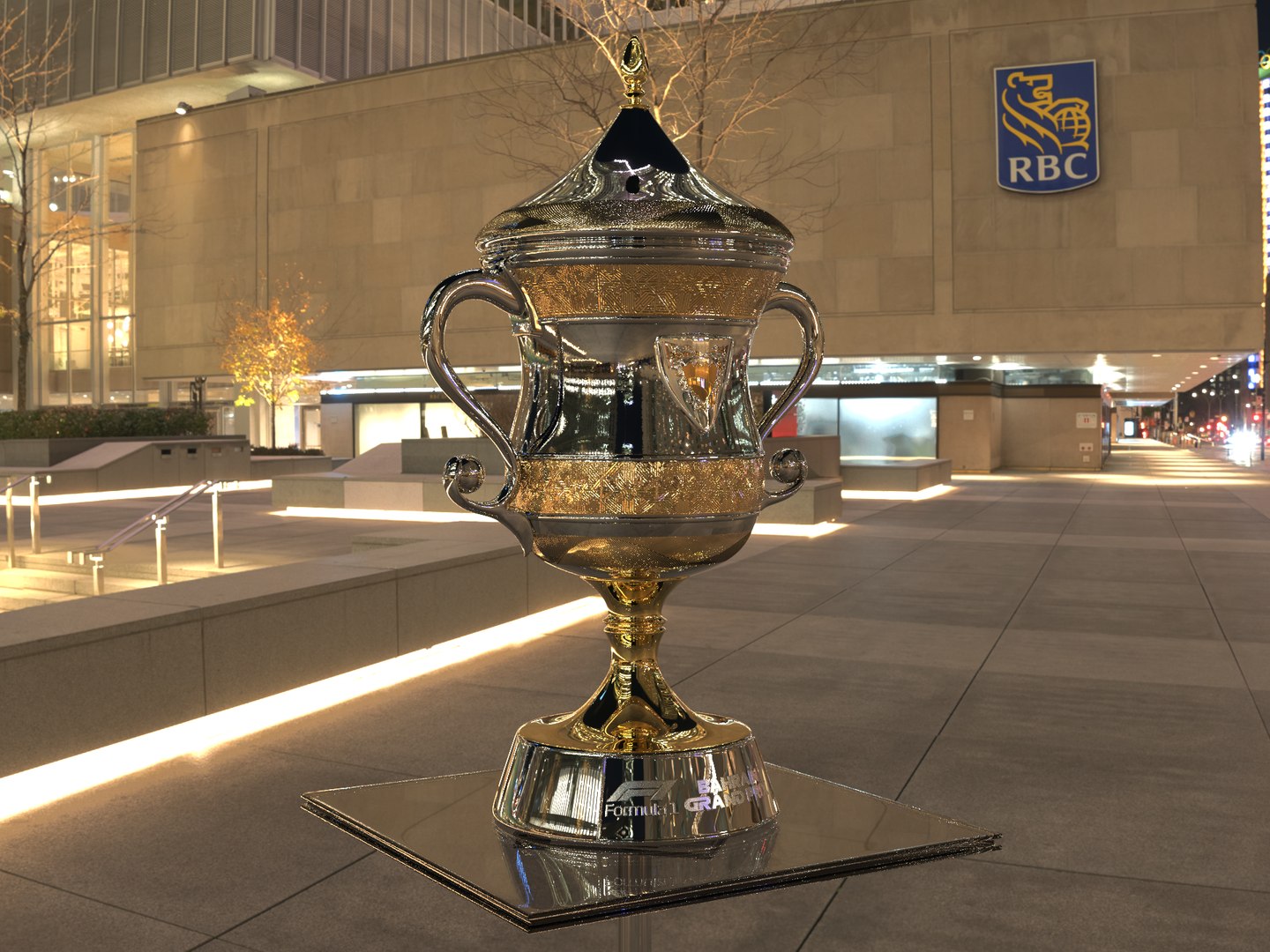 3D F1 Bahrain GP Award Trophy - TurboSquid 2524456