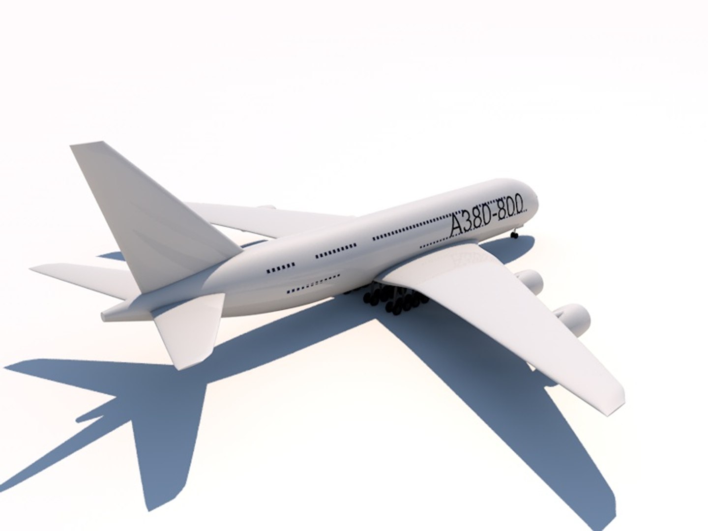 3d Airbus A380