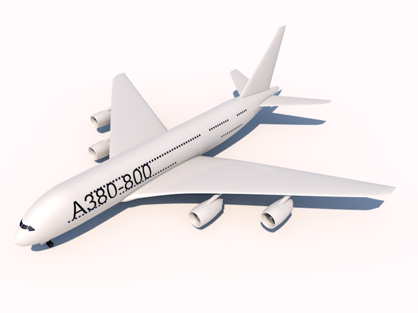 3d Airbus A380