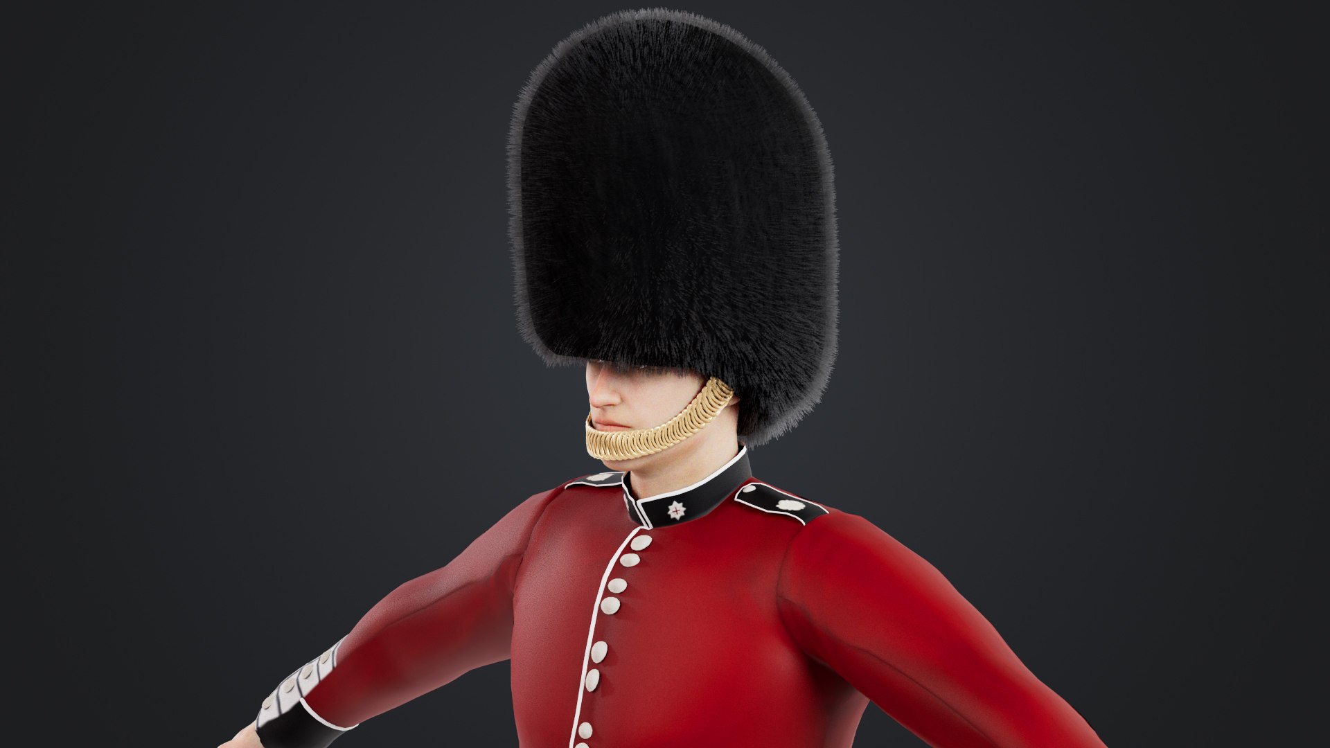 British Honour Guard Model - TurboSquid 2329616