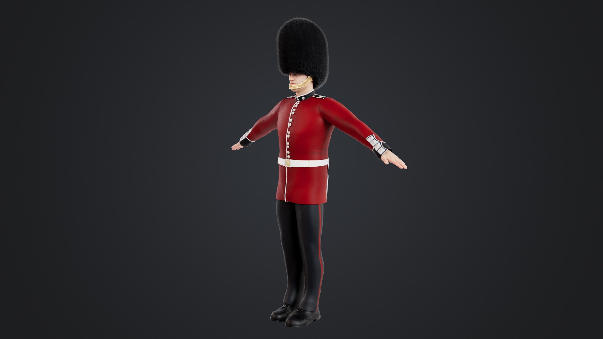British Honour Guard Model - TurboSquid 2329616