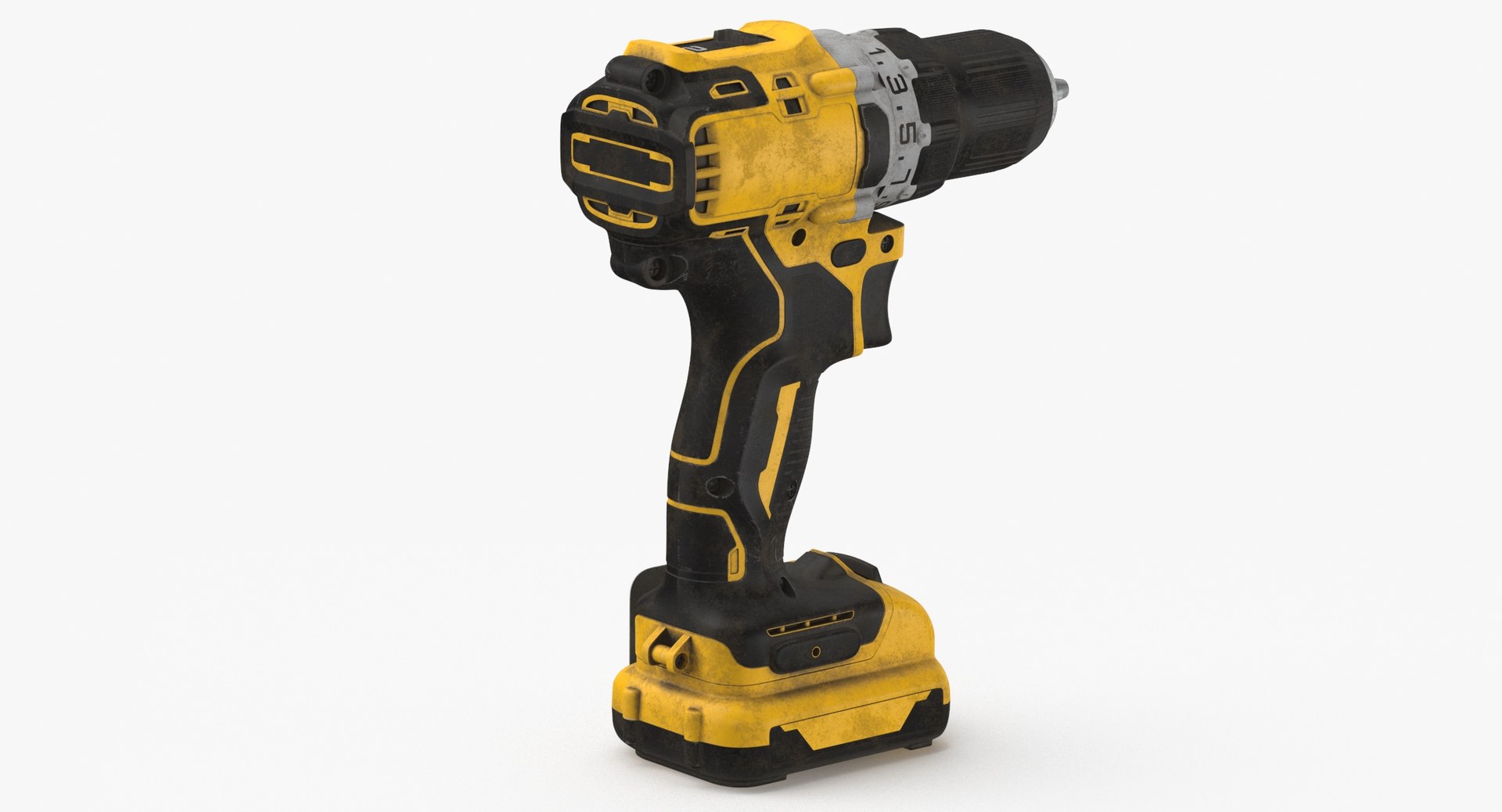3D Cordless Drill Clean and Dirty model https://p.turbosquid.com/ts-thumb/tU/dSWJ4K/WZ/cordless_drill_clean_thumbnail_0013/jpg/1690367121/1920x1080/fit_q87/976842018b732be05e2dd9437995c2532a34934f/cordless_drill_clean_thumbnail_0013.jpg