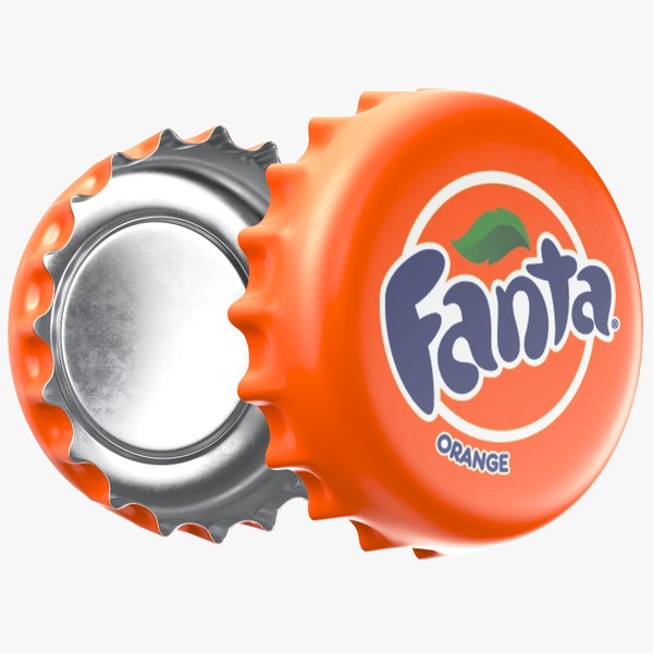Fanta Cap Bottle 3D model