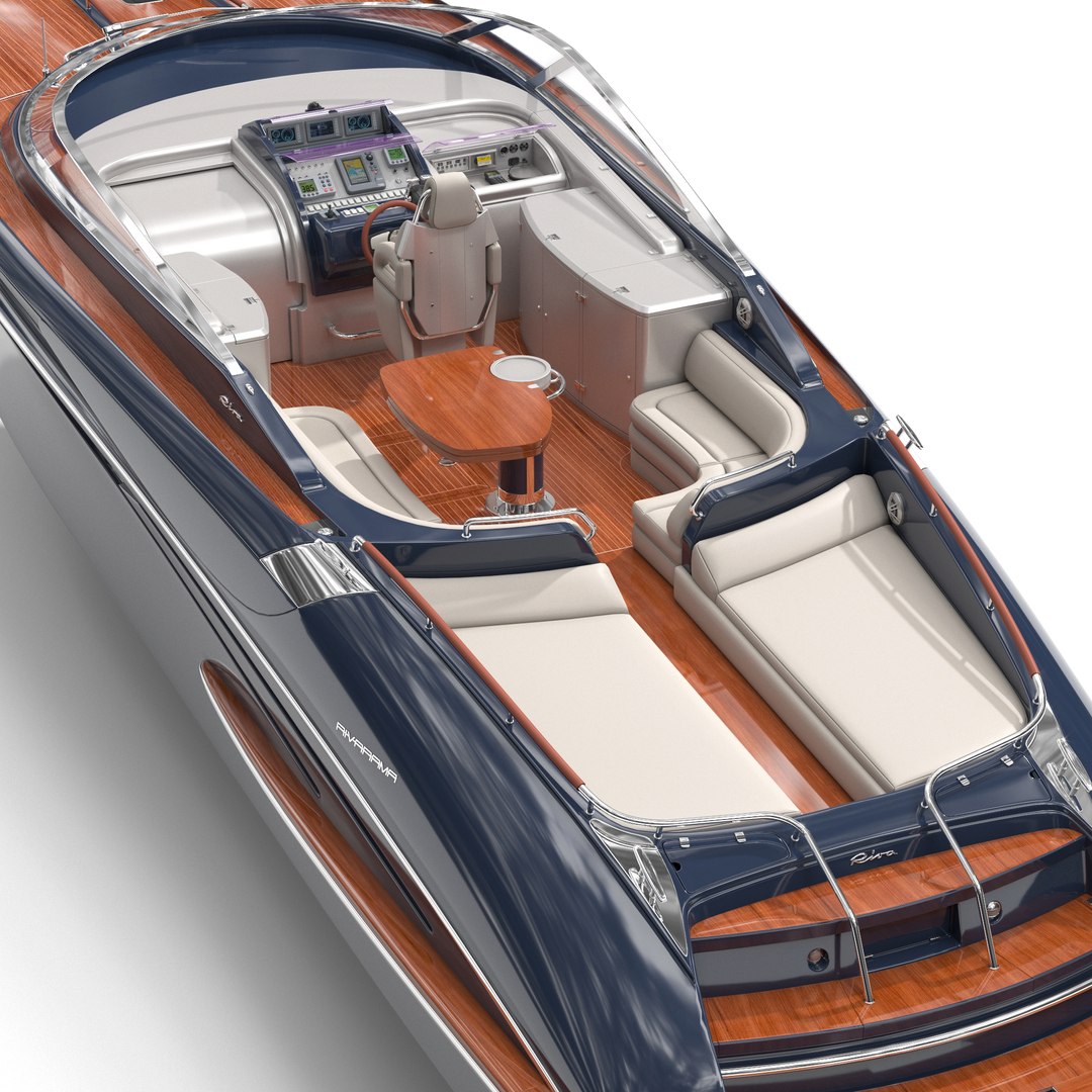 Riva Rivarama 3D Model - TurboSquid 1880459