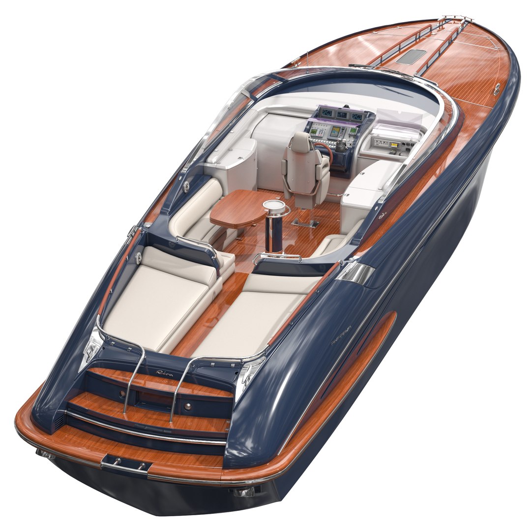 Riva Rivarama 3D Model - TurboSquid 1880459