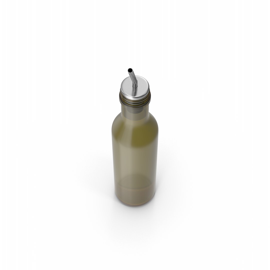 3D Oil Glass Bottle https://p.turbosquid.com/ts-thumb/tU/pB9XiF/Nb/darkgreenglassoilbottle.d06.2k/png/1655314278/1920x1080/fit_q87/52aaa352b8e4ac7544c6132e45dde644d182d730/darkgreenglassoilbottle.d06.2k.jpg