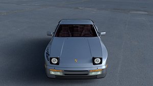 Porsche 944 Turbo S with interior HDRI