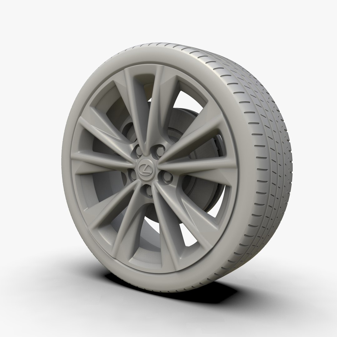 Lexus Es Wheel 3D Model - TurboSquid 1401952