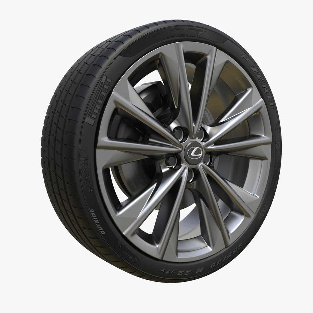 Lexus Es Wheel 3D Model - TurboSquid 1401952