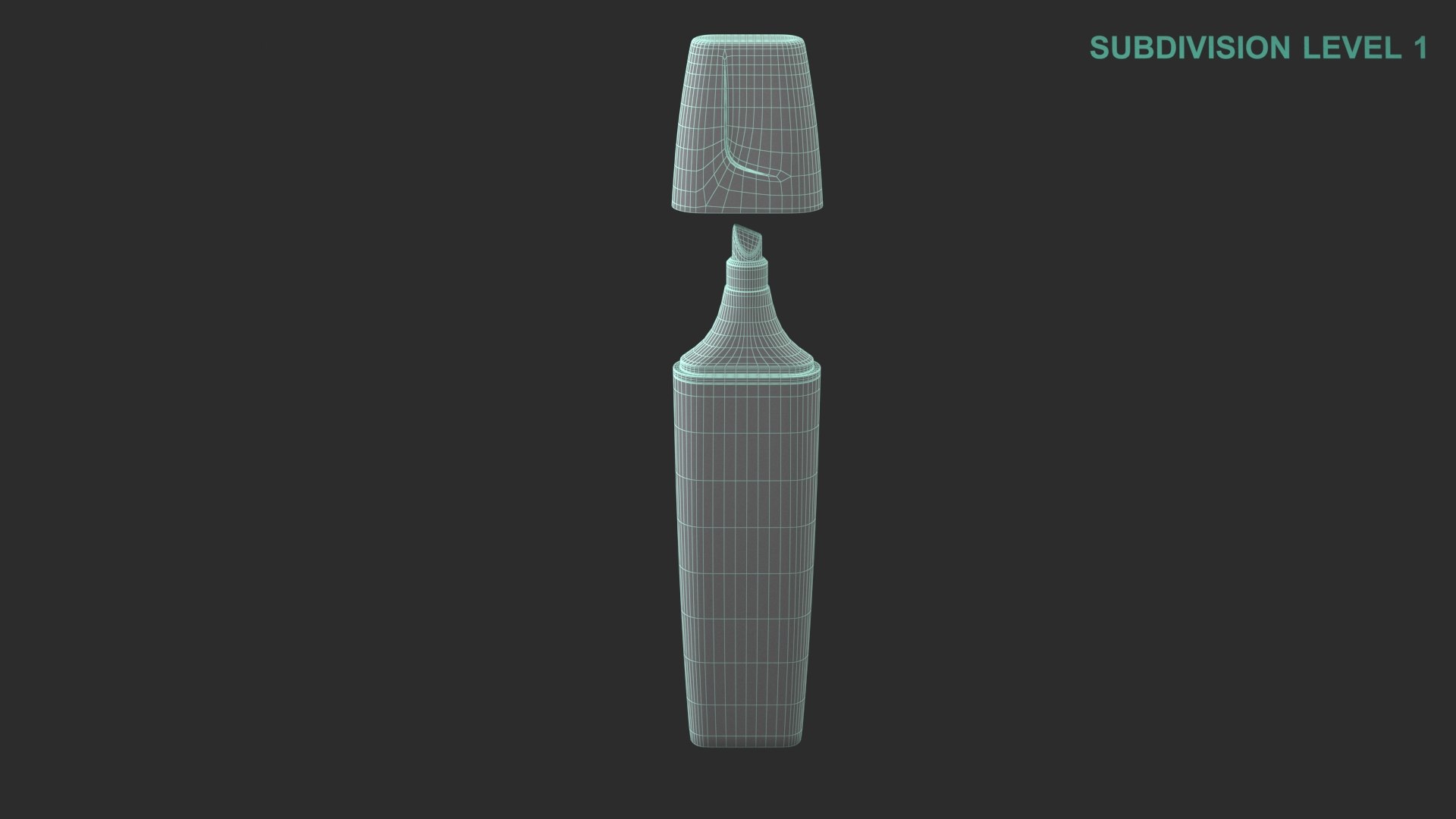 3D Highlighter model https://p.turbosquid.com/ts-thumb/tU/wrv5ZE/HO/wireframe0005/jpg/1670392947/1920x1080/fit_q87/9cbabbe402f292dce07369365bbcea86489e5e82/wireframe0005.jpg