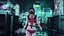 Azura Cyber Girl Constructor OBJ