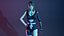 Azura Cyber Girl Constructor OBJ