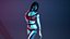Azura Cyber Girl Constructor OBJ