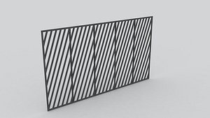 archi detail railing 15 3D model