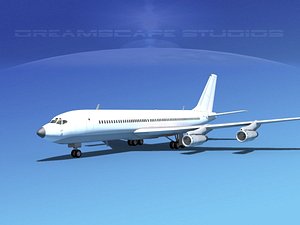Boeing 707-320 Unmarked 1