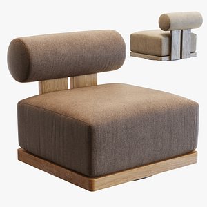 Restoration Hardware Vigo Swivel Chair