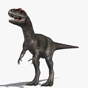 dinosaur allosaurus 3d model